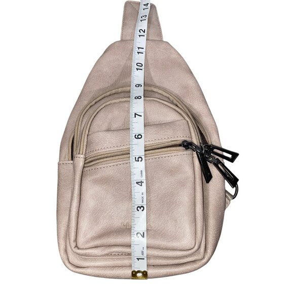 Miroeda Sling Backpack With Adjustable Strap & Multiple Zipper Compartments In B - Picture 11 of 11
